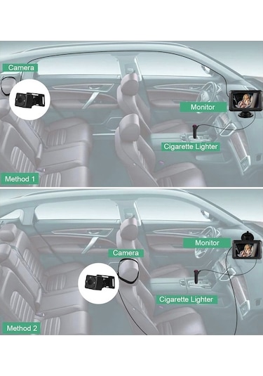 Bosphorusboutique Geeksen Bebek Bebek Aynası,1080p Araba Araba Qe