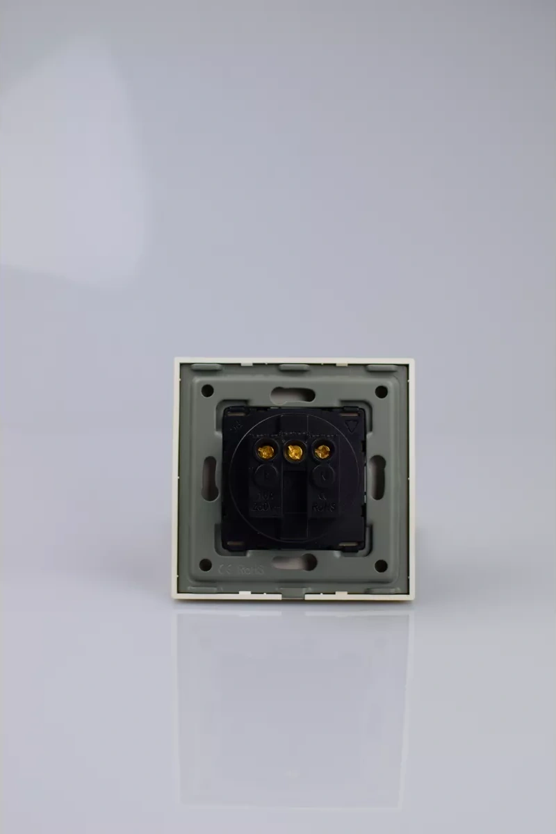 Vo'stabl Tekli Yuvarlak Plastik Altın Priz 182566876 101