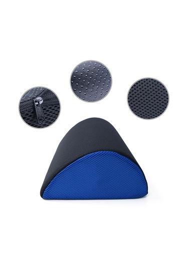 Suntek Bacak Yastıkları Nefes Alabilir Örgü Kumaş Örtüsü Siyah