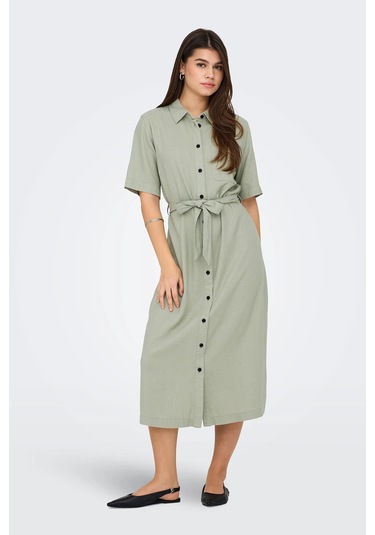 Only Bayan Elbise 15338884 Açık Yeşil Açık Yeşil