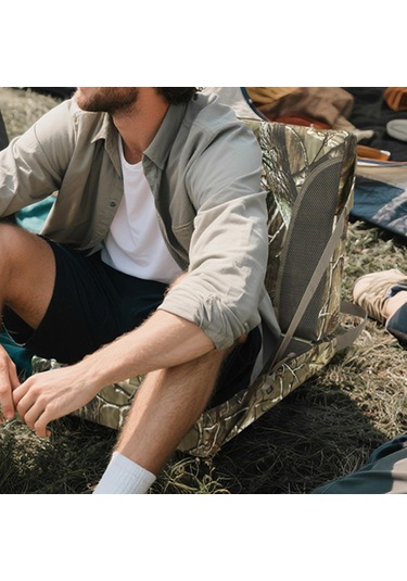 Homyl Açık Hava Aktiviteleri Av Konserleri Için Koltuk Minderi Çok Renkli