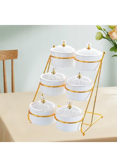 Homyl Kuru Meyve Tepsisi Çok Fonksiyonlu Raflı Fındık Beyaz