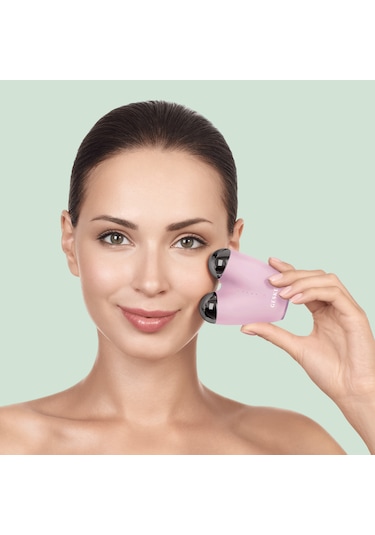 Geske Micro Current Yüz Germe Cihazı Pembe