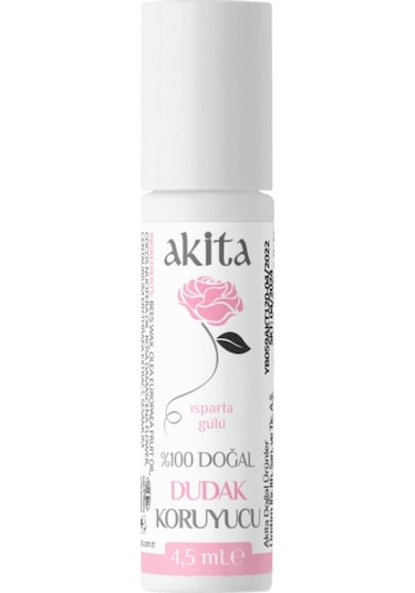 Akita Doğal Ruj Lip Balm Gül 4.5 ML