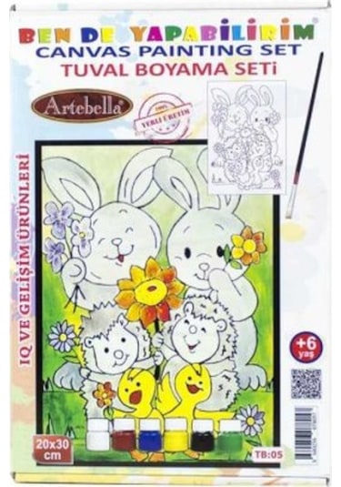 Artebella Tb-05 Tuval Boyama Seti 20x30 Cm
