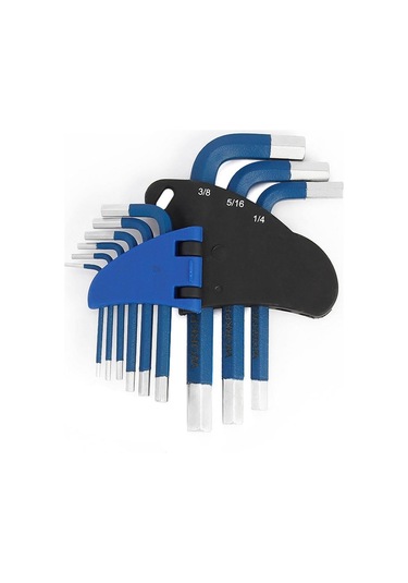 Workpro Wp222014 9 Parça Kısa Boy Cr-v Metrik Profesyonel Allen Anahtar Takımı Fr Wp222014