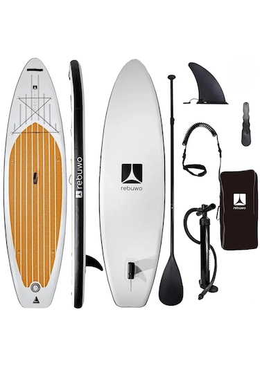 Sup Şişme Sörf Tahtası Stand Up Paddle Board 82 320 15 Cm