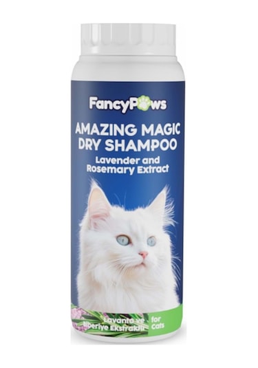 Fancy Paws Amazing Magic Lavanta Ve Biberiye Özlü Kedi Kuru Şampuan 150 Ml