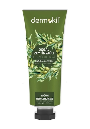 Dermokil Avokado + Kenevir Tohumu + Kiraz + Mango + Zeytinyağlı Yağlı El Ve Vücut Kremi 5 x 30 ML