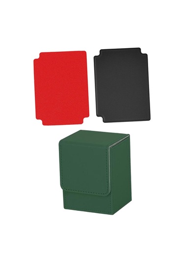 Suntek 2 Bölmeli Kart Destesi Kutu Tutucu 100+ İçine Uygun