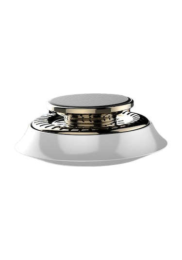 Fosenze Güneş Enerjili Araç İçi Koku Difüzörü - Okyanus Kokulu, Beyaz, Hızlı Hava Temizleme Ve Doğal Bitki Esansı İçerir.