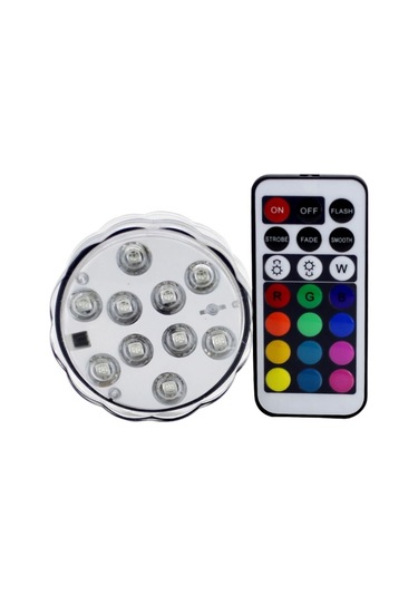 Sones Renkli Uzaktan Kumandalı Dekorasyon Dalış Lambası, Uzaktan Kumandalı 10-led Çok Renkli