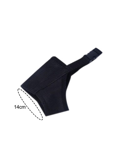 Homyl Köpek Namlu Isırma, Yeme Ve Siyah-14cmx18cmx4cm