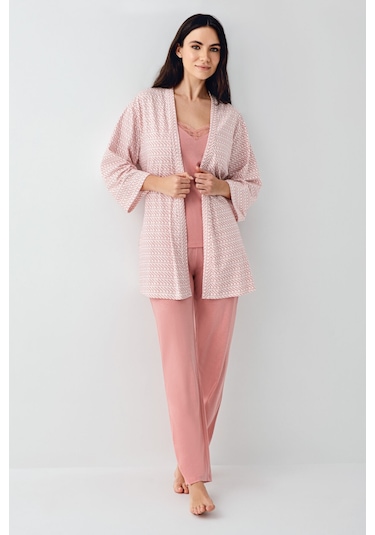 Pierre Cardin Kadın Pembe Sabahlık Pembe