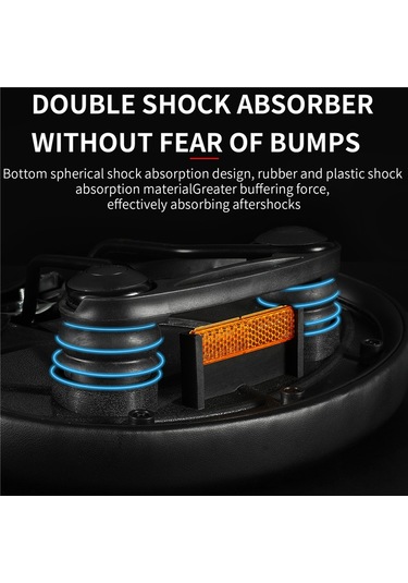 Symbee West Bıkıng Yumuşak Bisiklet Jantı, Şok Emici, İçinli, Su Geçirmez, Gece Reflektörlü, Dağ Bisikleti Ve Yolluk Bisikletleri İçin Çok Renkli