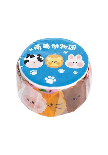 Cbtx 8 Pcs Washi Bant Sütlü Serisi El-boyalı Renkli Temel El Kitabı Dekorasyon Çıkartması