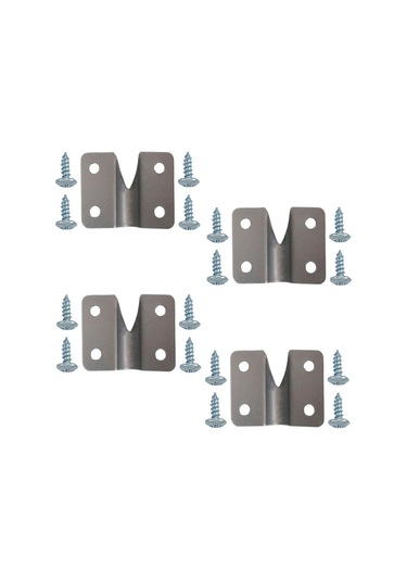 4 Adet Dart Asma Aparatı Montaj Vidaları ile Birlikte