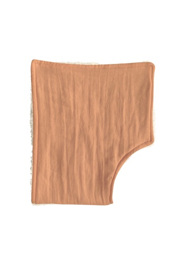 Müslin-havlu 2'li Çift Yönlü Omuz Bezi Gaz Çıkarma Bezi K-bej Bej - Kiremit