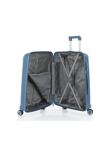 Mçs Polipropilen 2li Valiz Seti Orta & Kabin V305 S21yy1000076-set 10227 Sky Blue