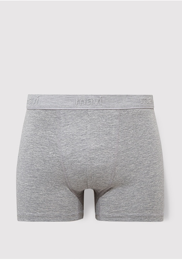 Mavi - Gri Basic Boxer 092121-83096