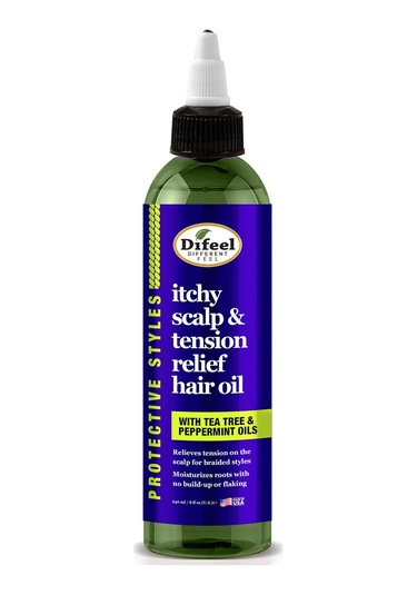 Difeel Örgülü Saçlar İçin Kaşıntı Ve Gerginlik Karşıtı Saç Bakım Yağı 237ml