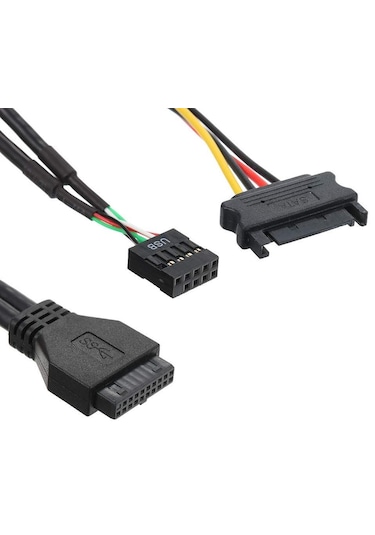 Floppy Ön Panel 7 Port Usb Çoklayıcı Hub 5.25 İnç Usb 3.0 2.0 Hız