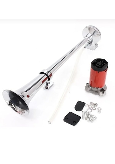 Point Marine Korna 12v Kendinden Motorlu Krom Havalı Korna 0407