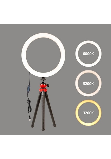 Hlypro Youtuber Vlogger Kit Ring Light Işık