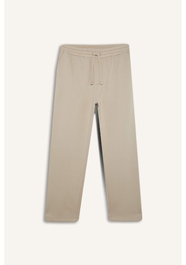 DeFacto Regular Fit Eşofman Altı İçi Polarlı Basic Düz Cepli Beli Bağcıklı Düz Paça D7836AX25SPBG735 DeFacto Regular Fit Eşofman Altı İçi Polarlı Basic Düz Cepli Beli Bağcıklı Düz Paça D7836AX25SPBG735