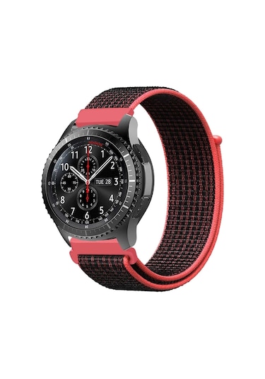 E2M Samsung Watch 20mm KRD-03 Hasır Kardinal Kordo