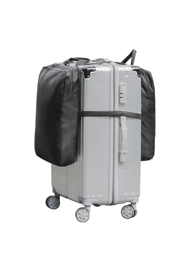 Trendooze Seyahat Aksesuarı Asma Bagaj, Dizüstü Bilgisayar İçin Siyah Siyah