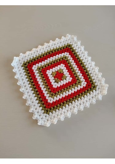 Çeyizlik 3'lü El Örgüsü Lif Seti