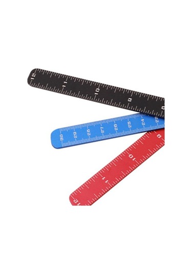 Mavi Yay Ayarı Cetvel T Şekilli Yay Kare Hassas Cetvel Yay Ayarı Ölçümü Paslanmaz Çelik Ölçüm Aleti Okçuluk Aksesuarları