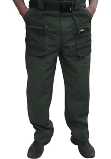 Horizon Av 104 File Kargo Cepli Düz Renk Pantolon-Av Pantolonu-30