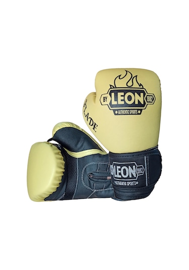 Aksaspor Leon Blade Training Boks, Kick Boks Ve Muay Thai Eldiveni Sarı