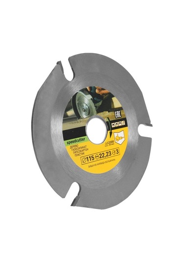 Novahub 115mm 3 Dişli Tungsten Carbide Testere Diski - Ahşap, Plastik Kesim İçin Yüksek Karbon Çelik - Açı Taşlama Aksesuarı