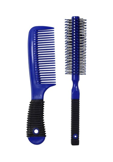 Elly 03 Fırça ve Tarak Seti Mavi