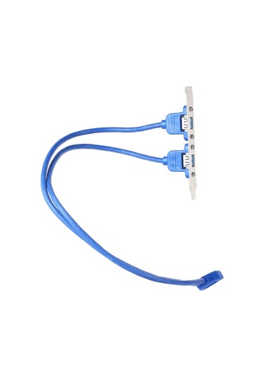 Pazly Usb 3.0 Çift Portlu Pcı Braket Kablosu - Anakarttan Kasaya 20pin Adaptör Kablo