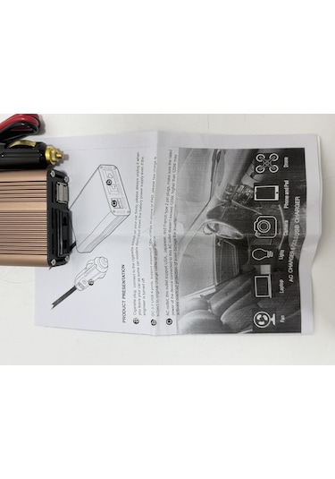 Pı-15012 Araç Tipi Güç İnverteri 12v 220v 120w