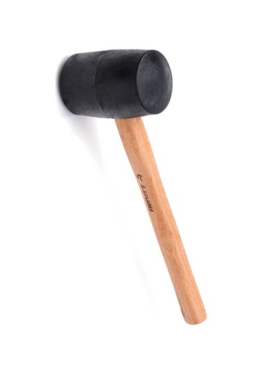 Eltos Edonı Ağaç Saplı Lastik Tokmak 60mm
