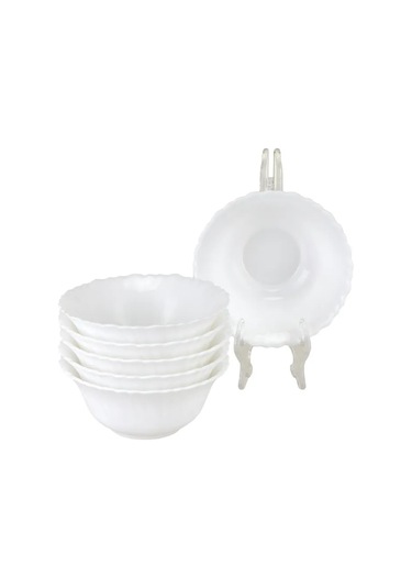 Prıma Collectıon 12,6 Cm 6 Adet La Dame Blanche Salata Kaseleri 316082672 Beyaz
