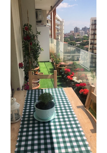 Yapay Çim Ilkbahar 20 Mm Suni Dekoratif Çim Halı M2