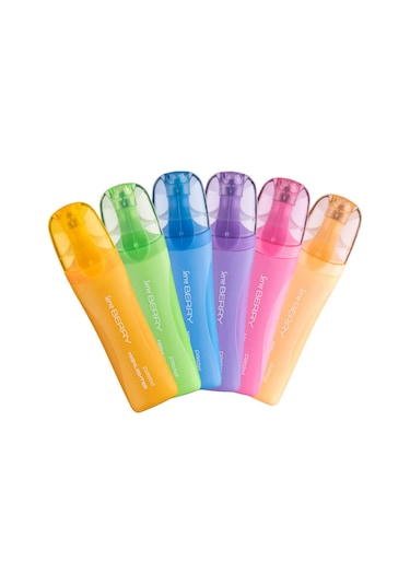 Berry Fosforlu Kalem Pastel Mor Lavanta