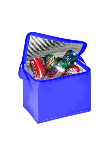 Soğuk / Sıcak Tutucu Özel Yalıtımlı Termos Çanta Araç İçi Kamp Plaj Piknik Omuz Çantası Kolay Taşıma Mavi