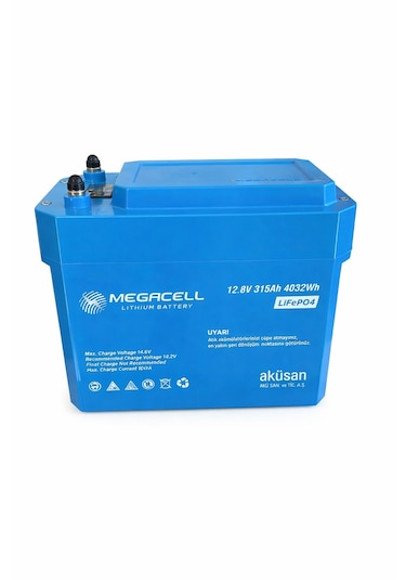 12.8 V 315 Ah Bluetoothlu Lityum Demir Fosfat Akü Lifep04 -prizmatik Hücreli