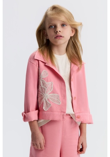 Xo Kids Kız Çocuk 3lü Alt Üst Kombin Takmı 4-8 Yaş Set0514 Pembe