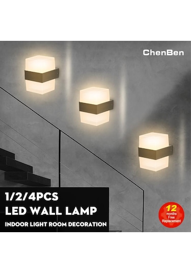 Led Duvar Işıkları 10w Sundurma Aplik Lambaları 110/220v Led Armatür İç Lamba Merdiven Yatak Odası Açık Bahçe Led Aydınlatma Circular Aluminum Acry Siyah