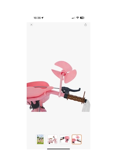 15 Jant Bisiklet Açık Pembe