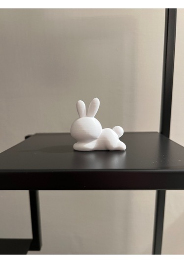 Uykucu Küçük Tavşan - Bunny Nap Time Tavşan Süs Dekor Obje 1 Adet