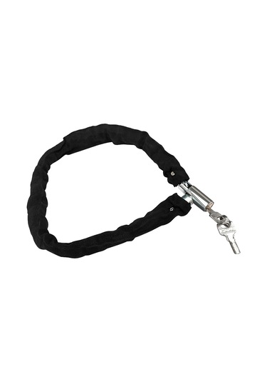 Symbee Dayanıklı Çelik Zincir Kilit - Bisiklet, Motosiklet Ve Scooter İçin Kırılmaz Çelik Kilit - 80cm Uzunluk - 2 Anahtarlı